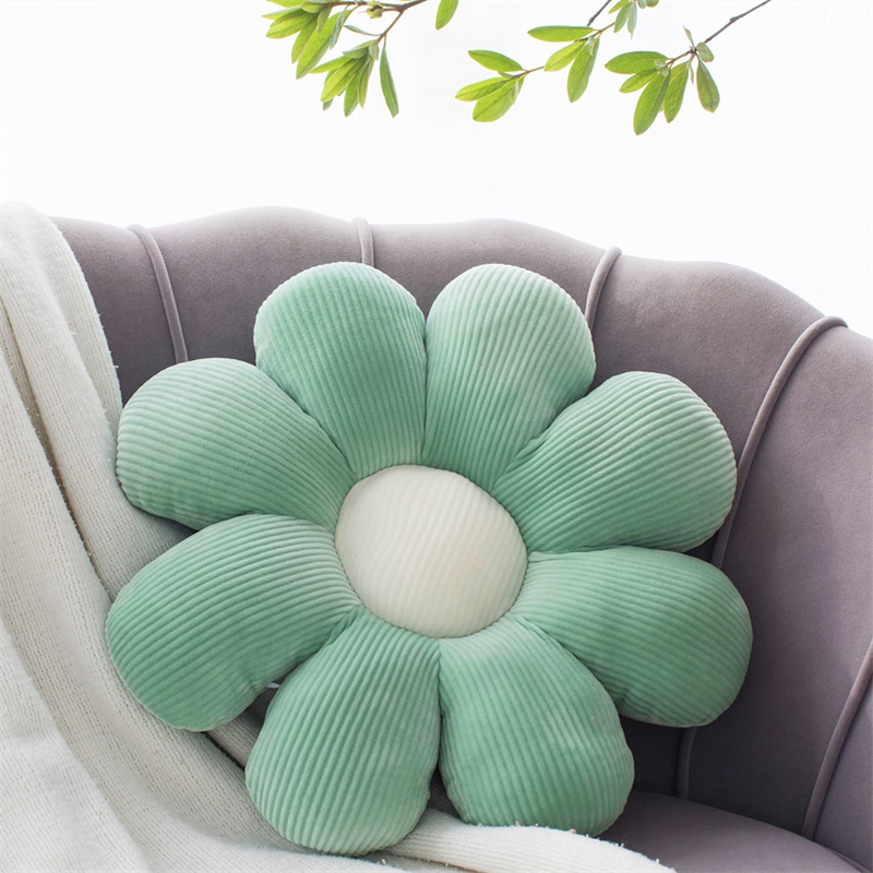 Flower Shaped Throw Pillow Butt Seating Cushion Flower Floor Pillow