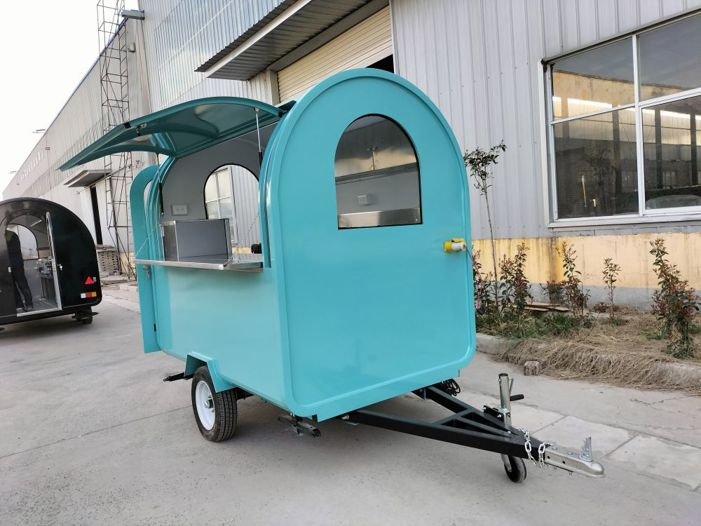 Ice Cream Coffee Van Beer Bar Hot Dog Electric Food Cart Mobile Kitchen Restaurant Vintage Mobile Food Truck