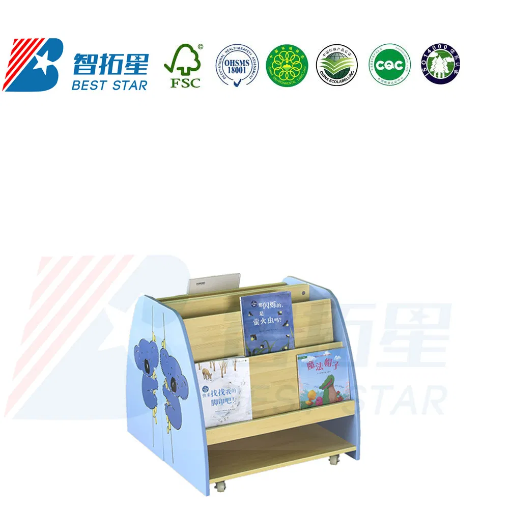 Kids Cartoon Bookcase View 3