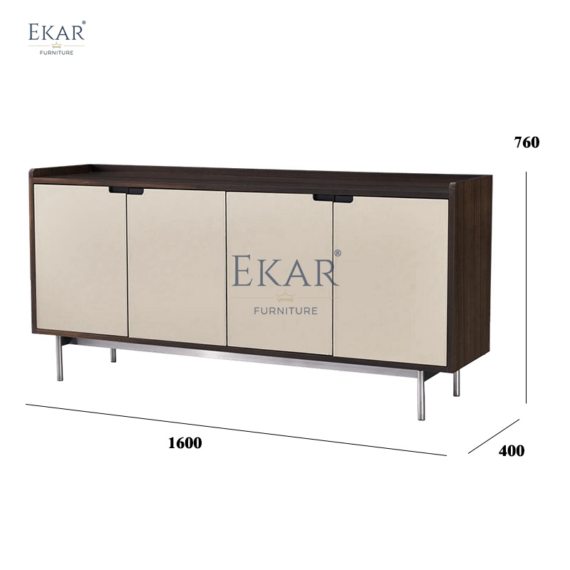 Modern Wooden Sideboard for Dining Room with Ample Storage