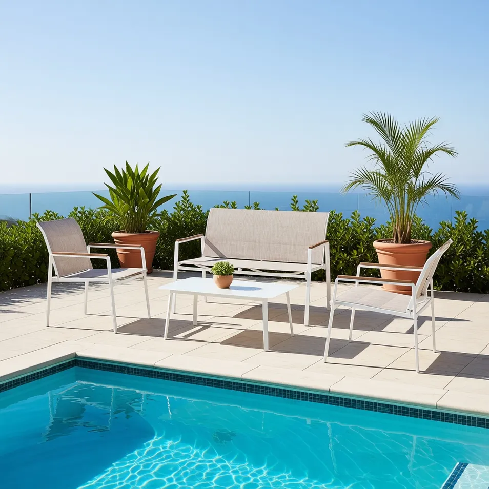 Outdoor Seating Sectional Garden Sofa