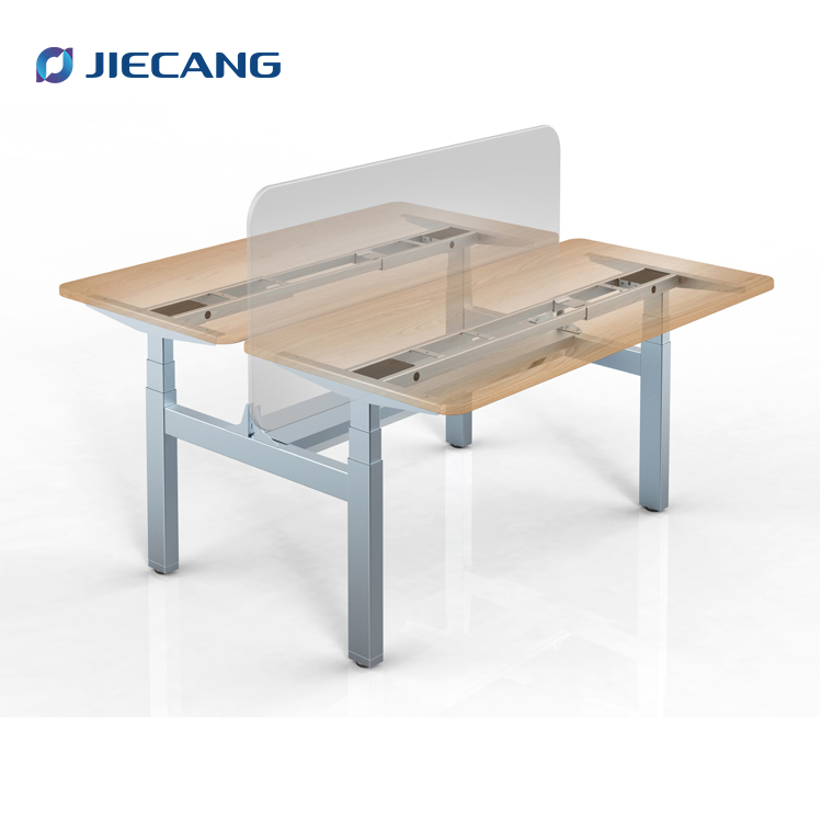 Modern Design Office Furniture 4 Legs Adjustable Standing Table Desk Workstation