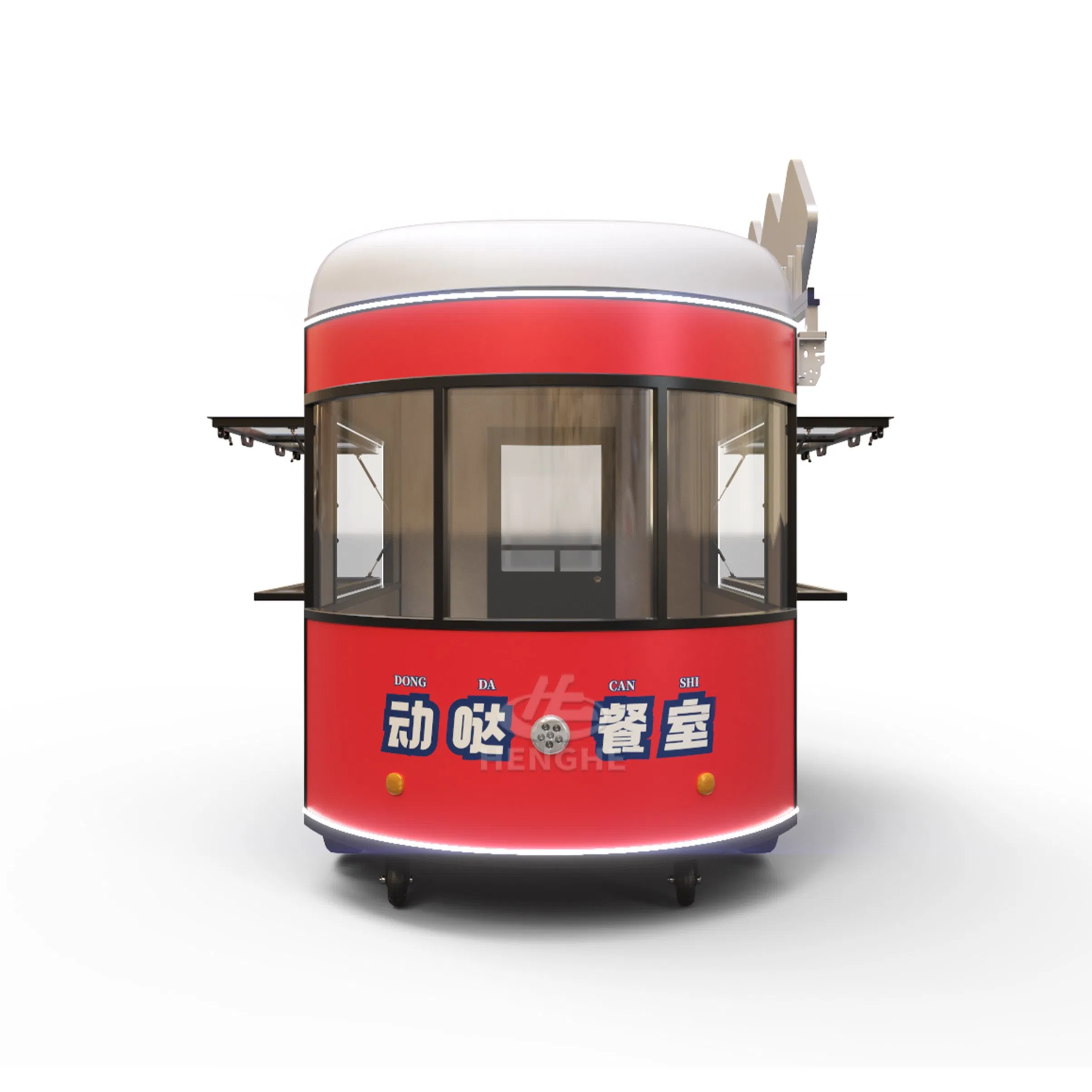 Ice Cream Truck Drivable Hot Dog Cart California Hot Sale Mobile Bar Trailer with CE DOT Mobile Beauty Shop Cart Mall