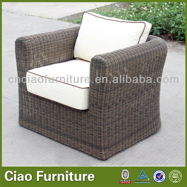 Wicker Rattan Sectional Lounge Sofa Set Garden Outdoor Furnitures (CF898)
