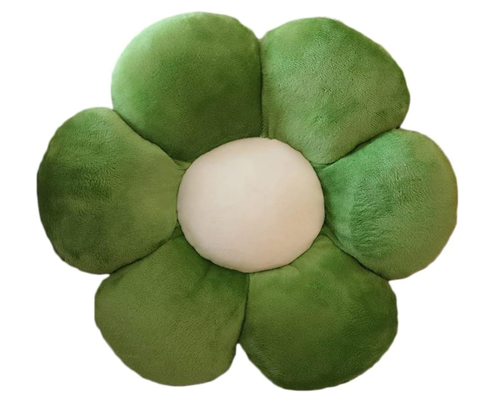 Flower Plush Throw Pillows, Flower Floor Pillow Seating Cushion