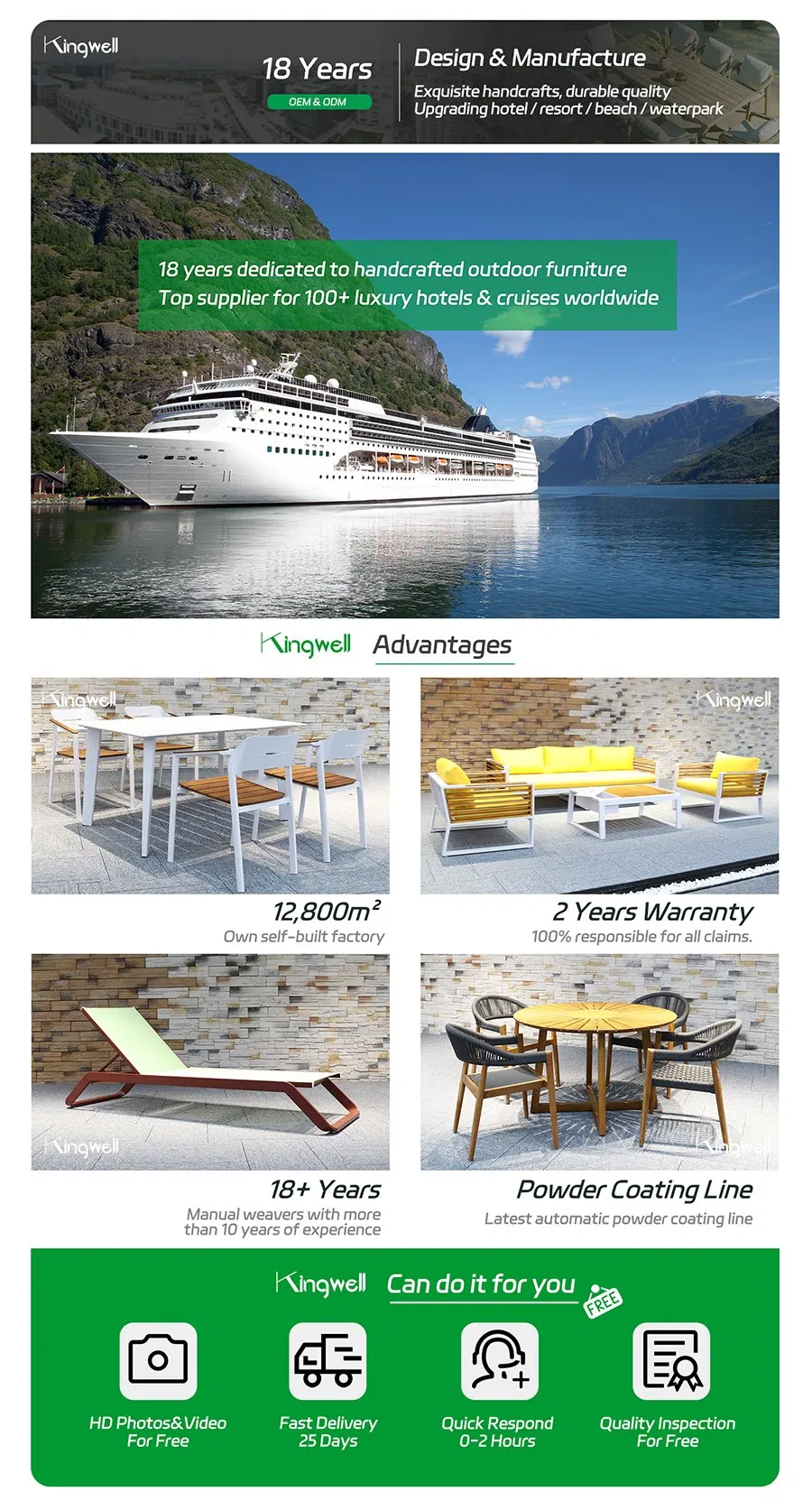 Modern Garden Furniture Sofa Set