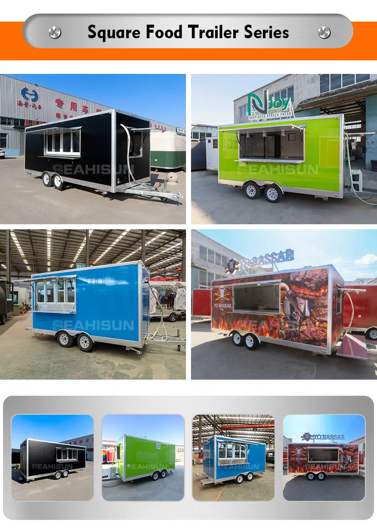 Customized Food Trailer