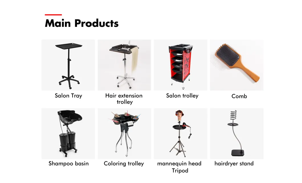 Salon Trolley Dimension