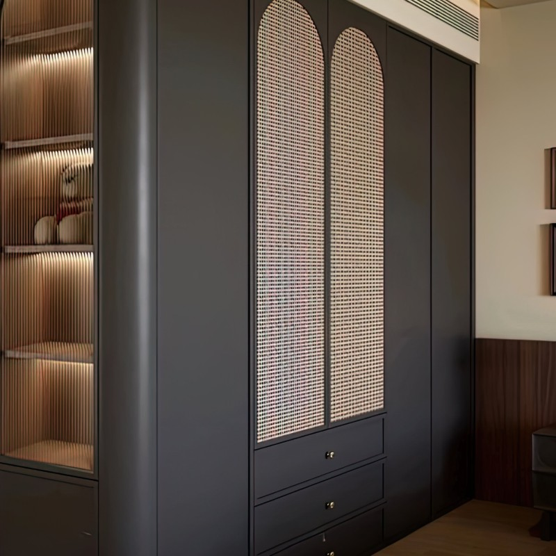 Stylish Solid Wood Sideboard for Elegant Dining Room Storage