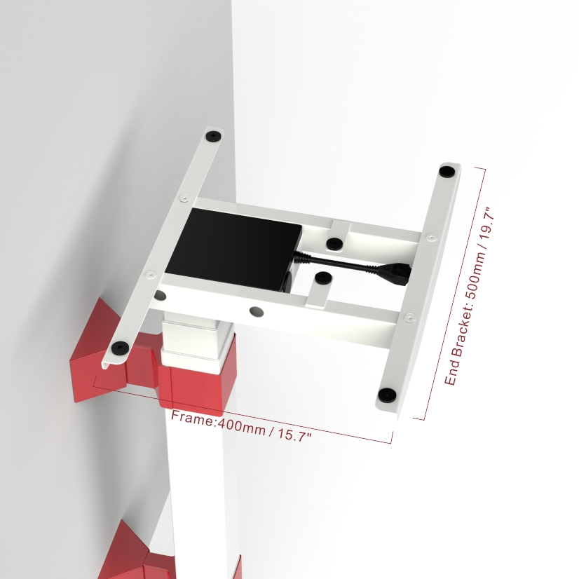 New Product Ideas Low Operating Noise One Motor Standing Desk for Reception Areas