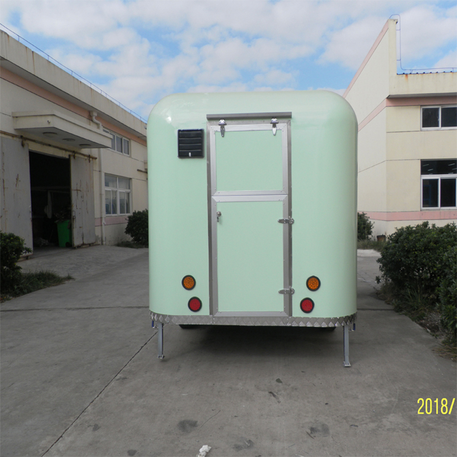 Mobile Kitchen Trailers Beverage Drink Bar Taco Pizza Concession Food Truck Manufacturer Hotdog Ice Cream Catering Cart for Sale