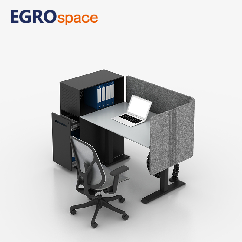 Egrospace Height Adjustable Standing Sit Stand Dual Motor Furniture Electric Automatic Table Ergonomics Office Desk
