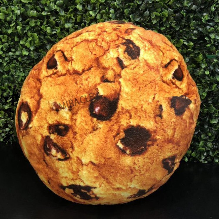 Simulation Biscuit Food Cushion Printed Throw Living Room Pillow Custom Decorative Pillows