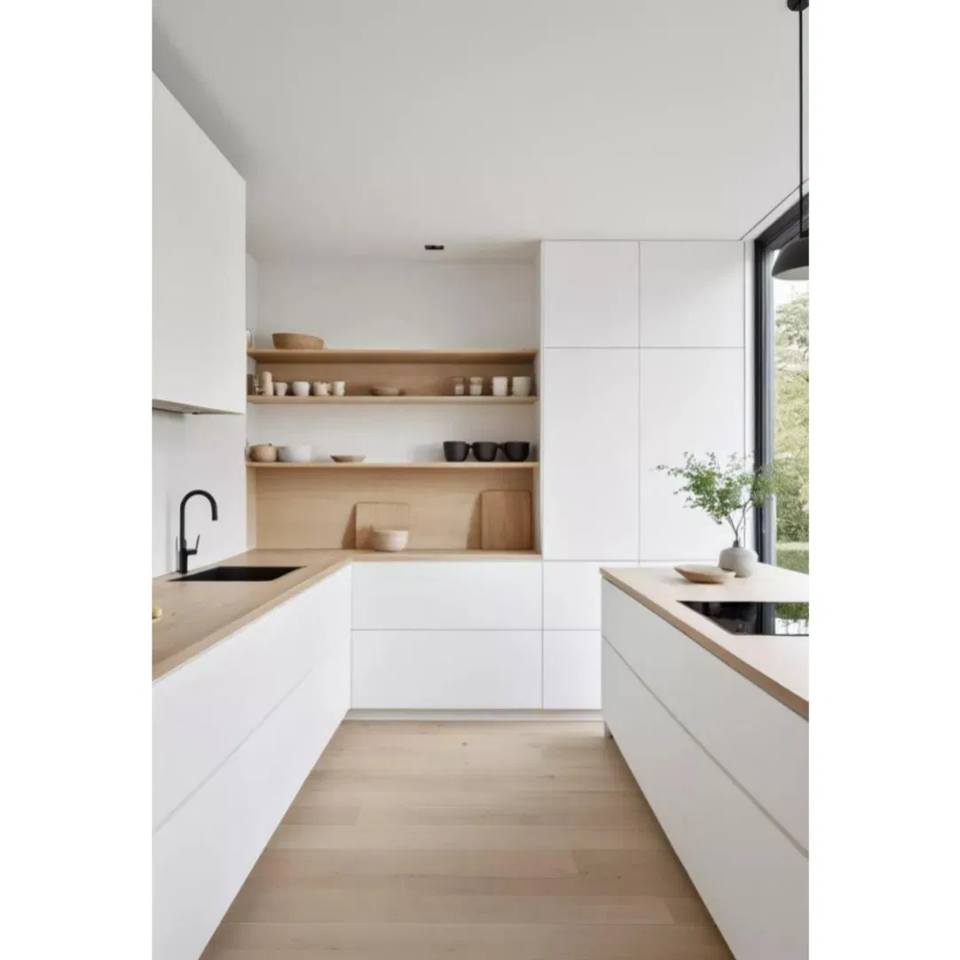 Custom Built Mudroom Cabinets Including Bench Seating and Individual Storage Lockers