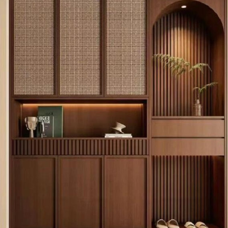 Stylish Solid Wood Sideboard for Elegant Dining Room Storage