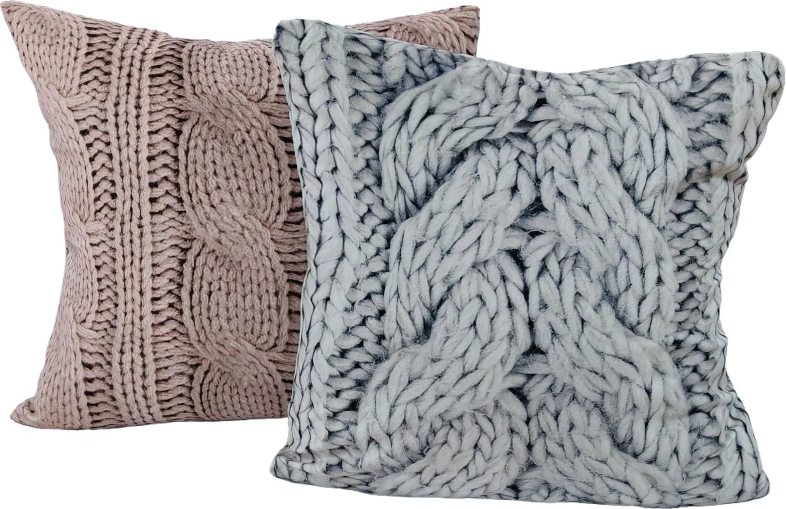 Wool Parinted Digital Printing Soft Textured Mixed Pattern Home Decoration &amp; Garden Decoration Cushion Pillow for Floor and Couch