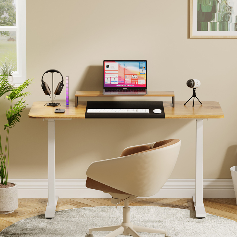 Hz Electric Hight Adjustable Desk Electric Office Smart Base Lift Table Lifting Standing Desk Workstation