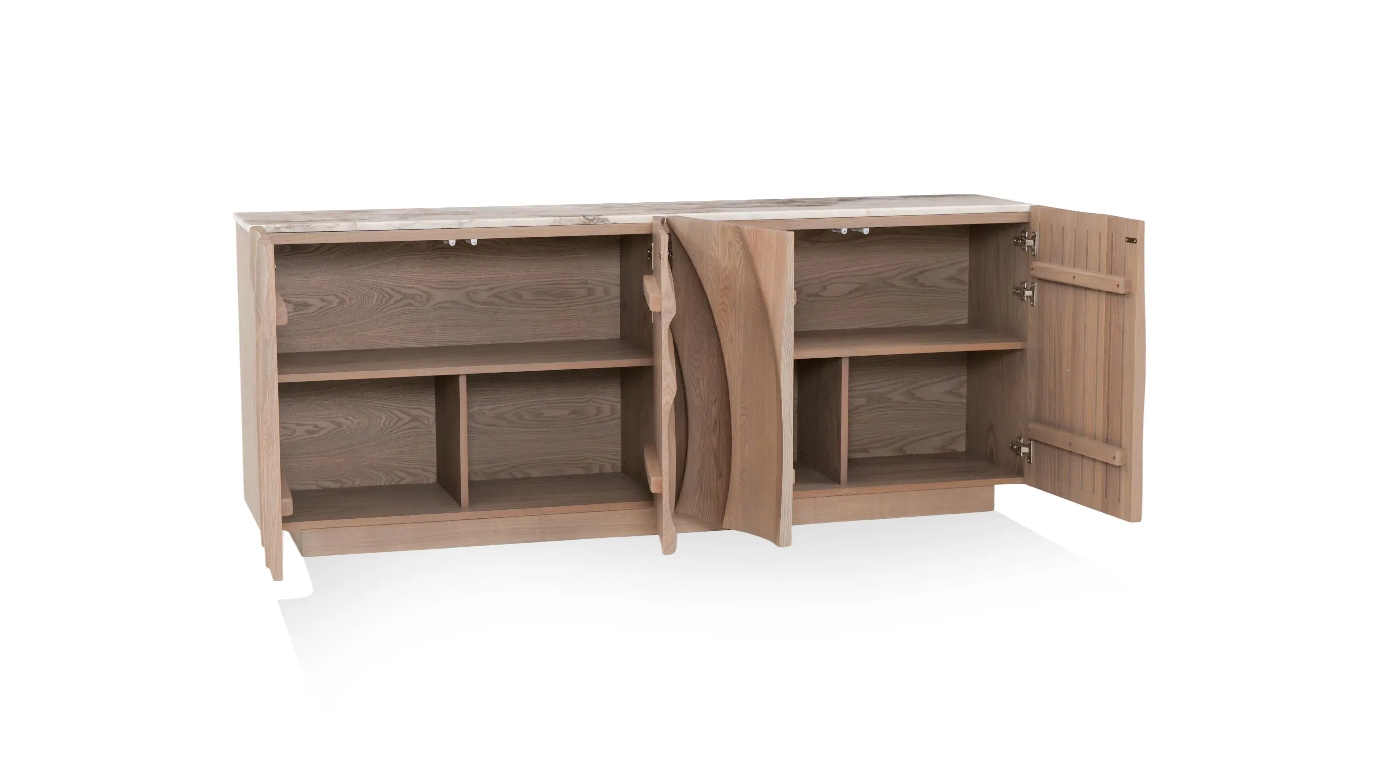 Customized Modern Solid Wooden Elegant Stylish Living Room Dining Room Kitchen Sideboard