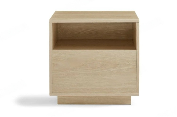 Modern Nordic Bedroom Nightstands with Stylish Edge Design