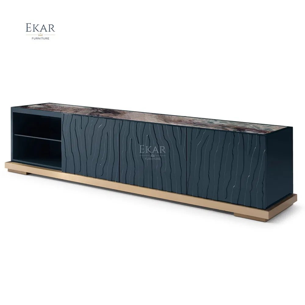 High-End Storage Table with Drawer - Modern Furniture for Living Room TV Stand