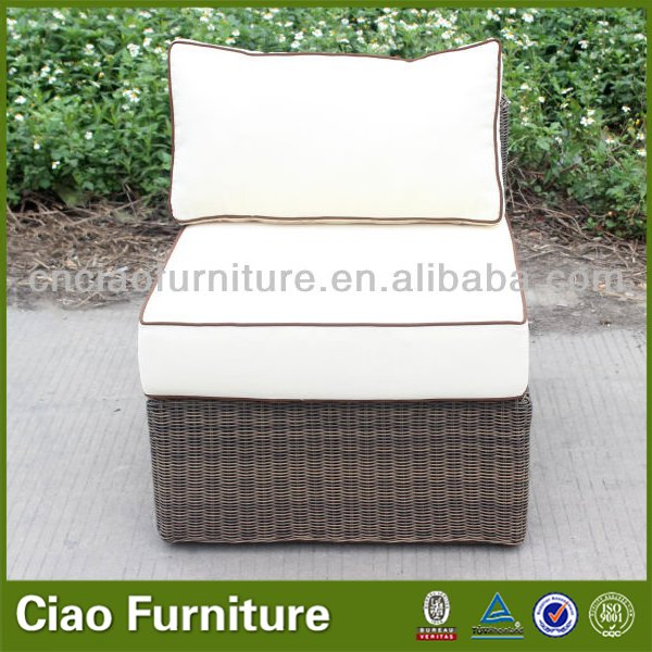 Wicker Rattan Sectional Lounge Sofa Set Garden Outdoor Furnitures (CF898)