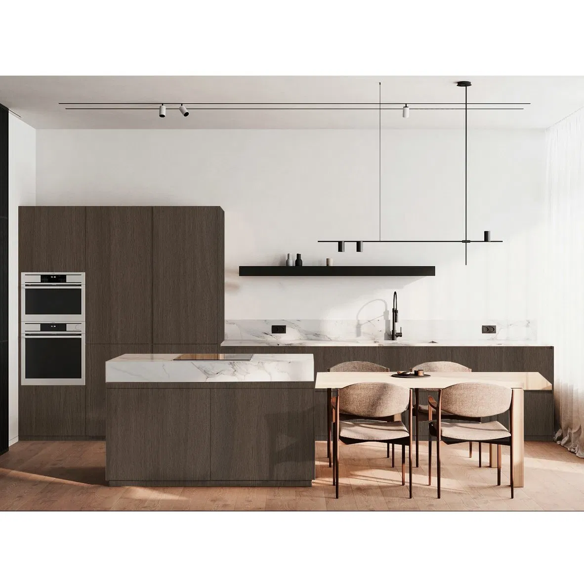 Contemporary Dining Room Sideboard for Compact Living Spaces