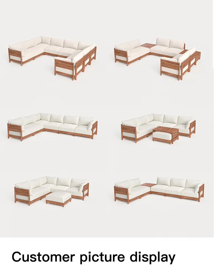 Sectional Sofa Display