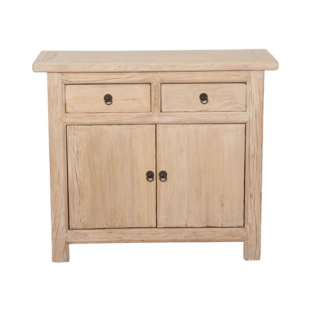 Solid Recycled Elm Sideboard