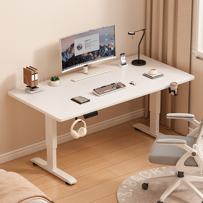 New-Style Various Colors Height Adjustable Electric Lifting Standing Office Computer Desk