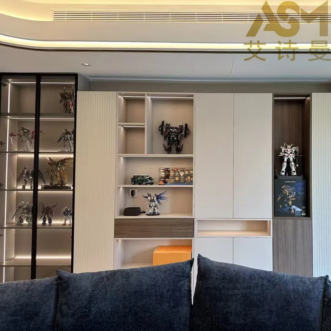 Factory Wholesale Black Accent Cabinet Sideboard with Adjustable Shelves Modern Solid Wood Dining Room Solid Wood Green Sideboard