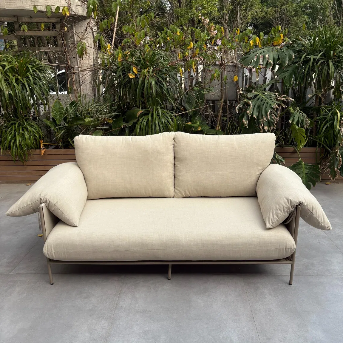 All Weather Aluminium Sofa Sets Outdoor Furniture Leisure Sectional Garden Patio Sofa