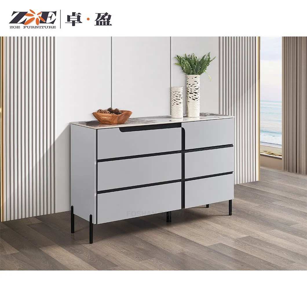 Modern Design Wholesale Home Use Furniture Dining Room Painting Sideboard