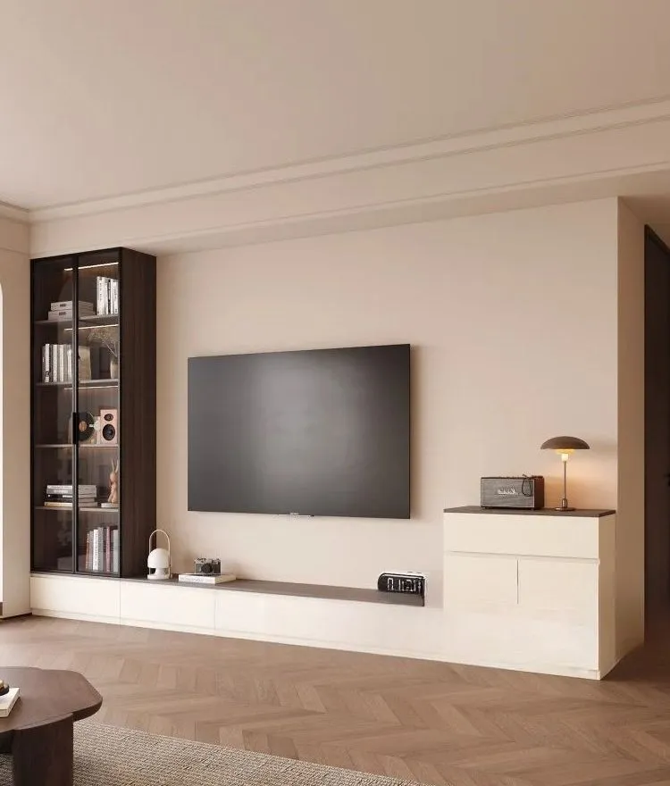 Modern TV Stand Detail 1