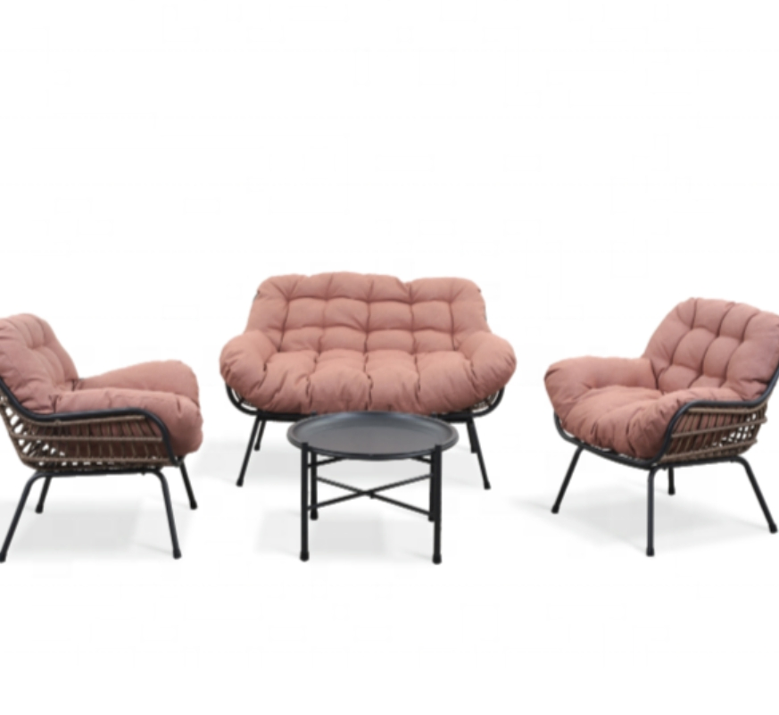 Leisure Modern Outdoor Furniture Hotel Villa Aluminum Frame Sectional Patio Outdoor Garden Sofa