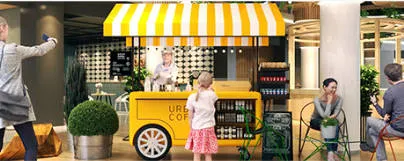 Food Cart Interior