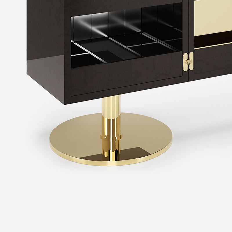 Italian Efesto Bar Unit Dining Room Modern Design Home Wood Modern Sideboard