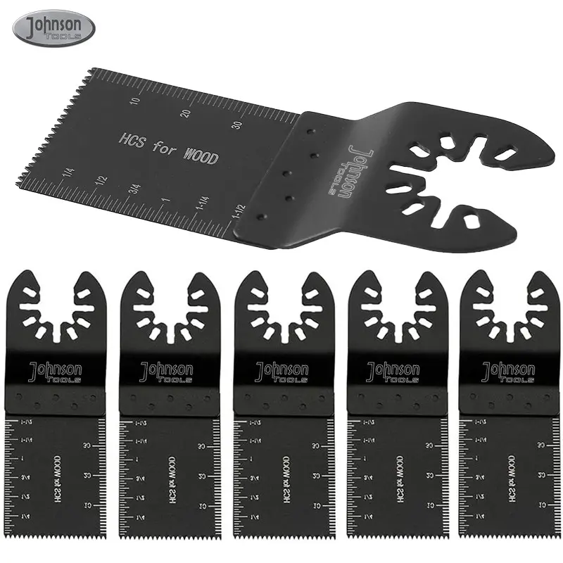 35mm quick release HCS oscillating multi-tool blades for wood and plastic