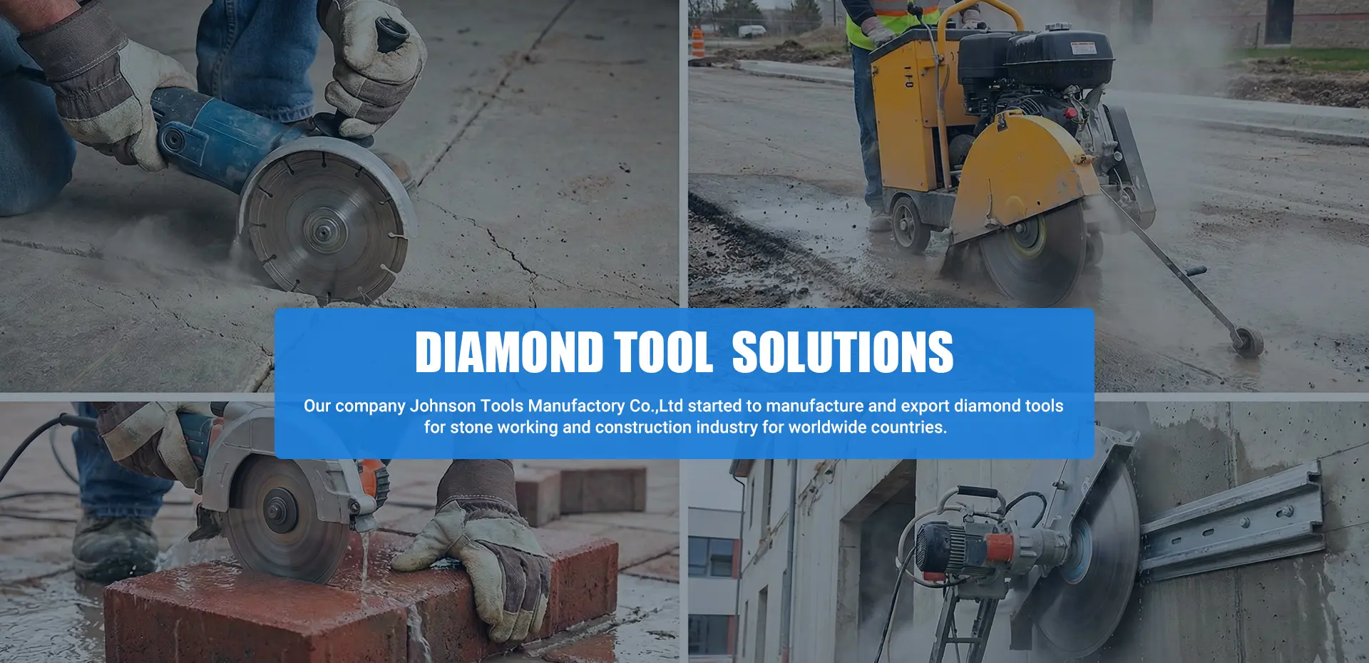 Diamond grinding cup wheels for concrete and stone surface preparation