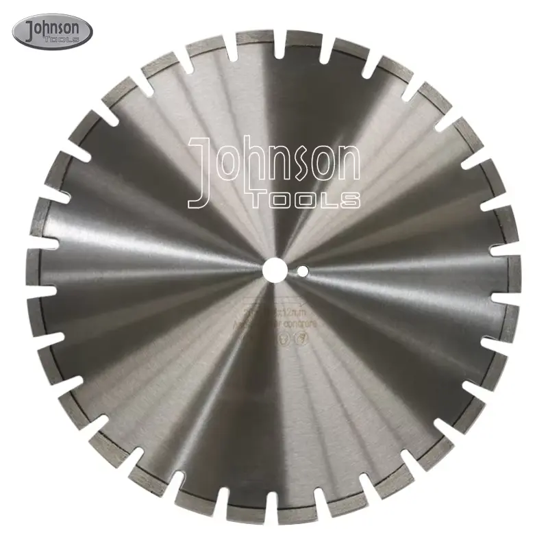 China 12"-24" Laser Welded Road Sawing Blade for Asphalt & Green Concrete Supplier, Factories