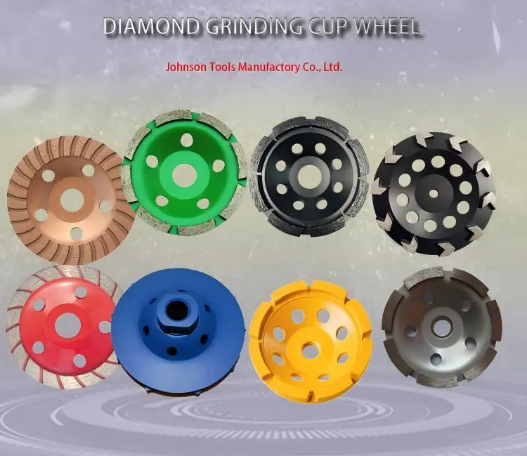 Diamond Cup Wheel - Single Row Turbo Segment