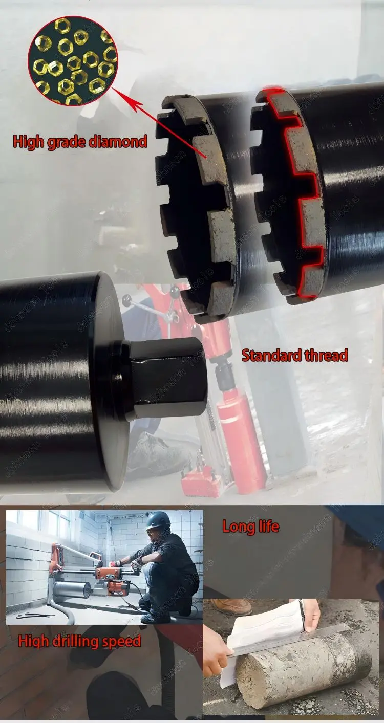 Laser Welded Diamond Segments Detail