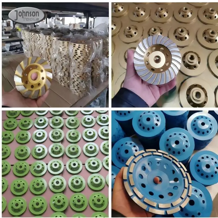 OEM 5" (125mm) Diamond Turbo Cup Grinding Wheel for Concrete, Stone Supplier, Manufacturers