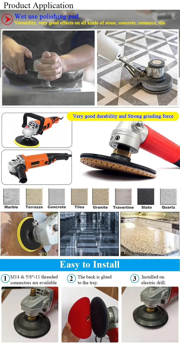 Diamond Polishing Pads Grit Selection