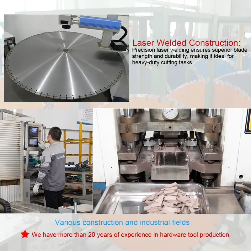 China 24" Long Lifespan Diamond Saw Blade for Prestress Concrete Cutting Supplier, Exporter