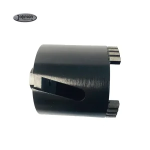 China Dry Threaded Diamond Turbo Segment Core Drill Bit