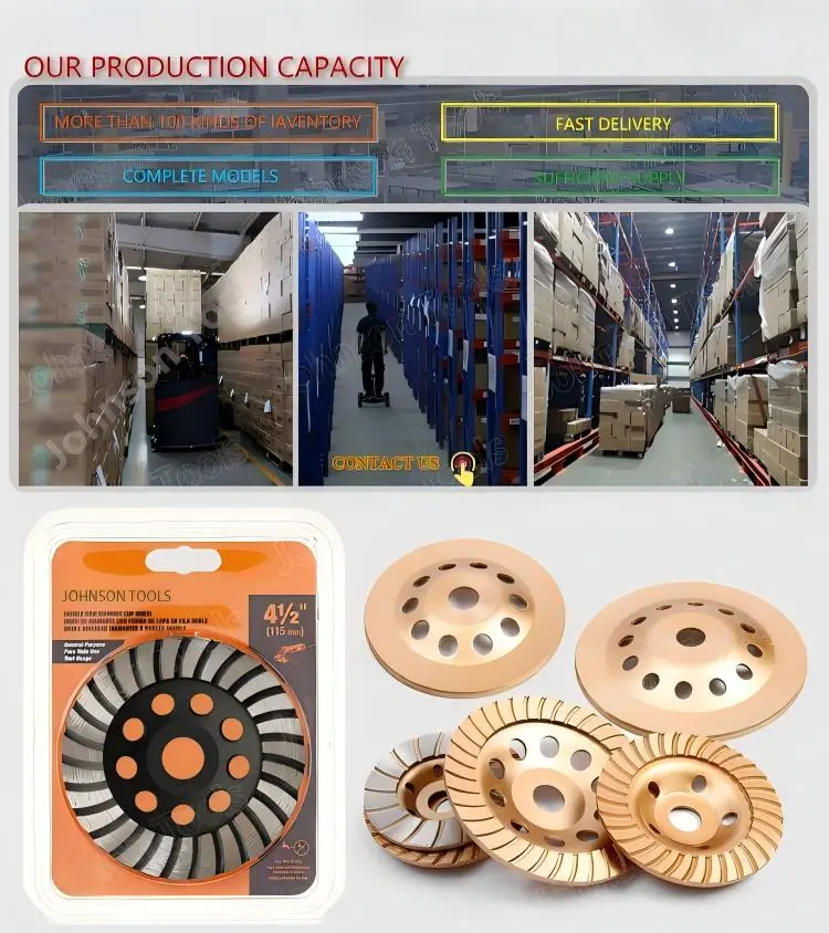 Turbo Diamond Cup Grinding Wheel View 5