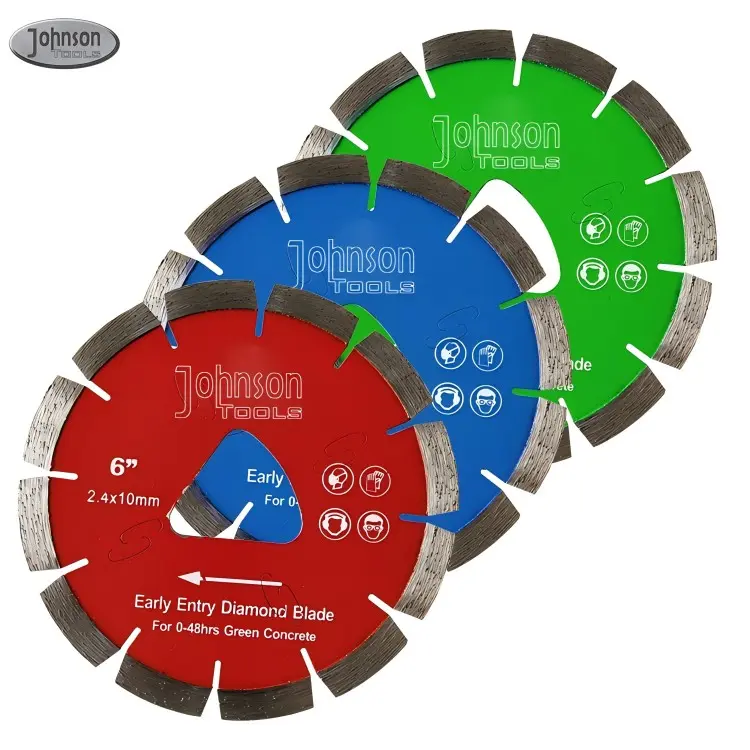 OEM 6"-14" Early Entry Diamond Saw Blades for Green Concrete Supplier, Manufacturers
