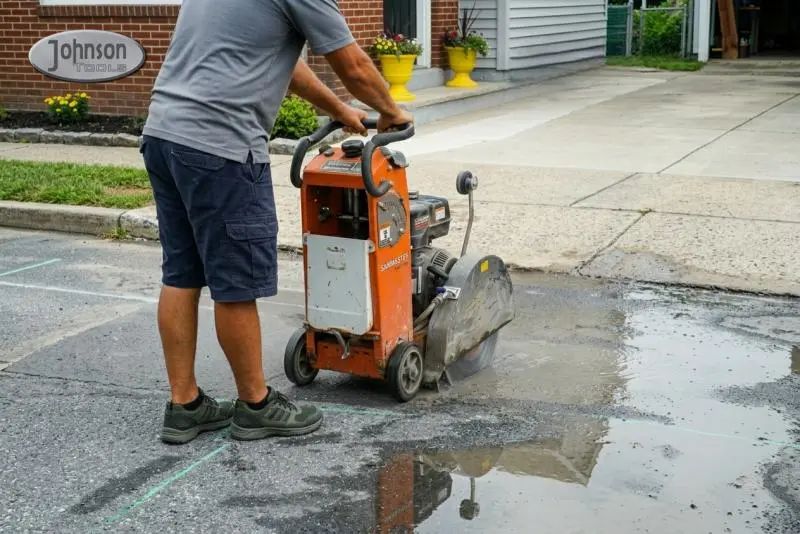 Diagnosing premature diamond blade wear on a concrete jobsite
