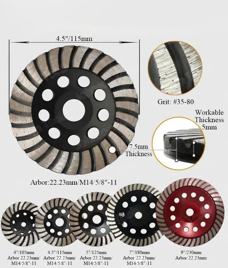 Turbo Diamond Cup Grinding Wheel View 1