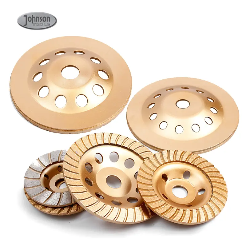 OEM 5" (125mm) Diamond Turbo Cup Grinding Wheel for Concrete, Stone Supplier, Manufacturers